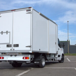 Bestelwagen met gesloten laadkast